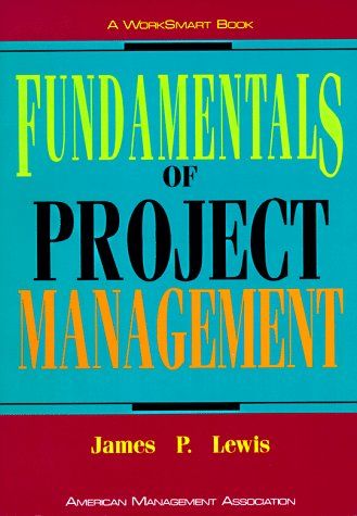 Fundamentals of project management cover