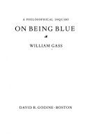 On being blue cover