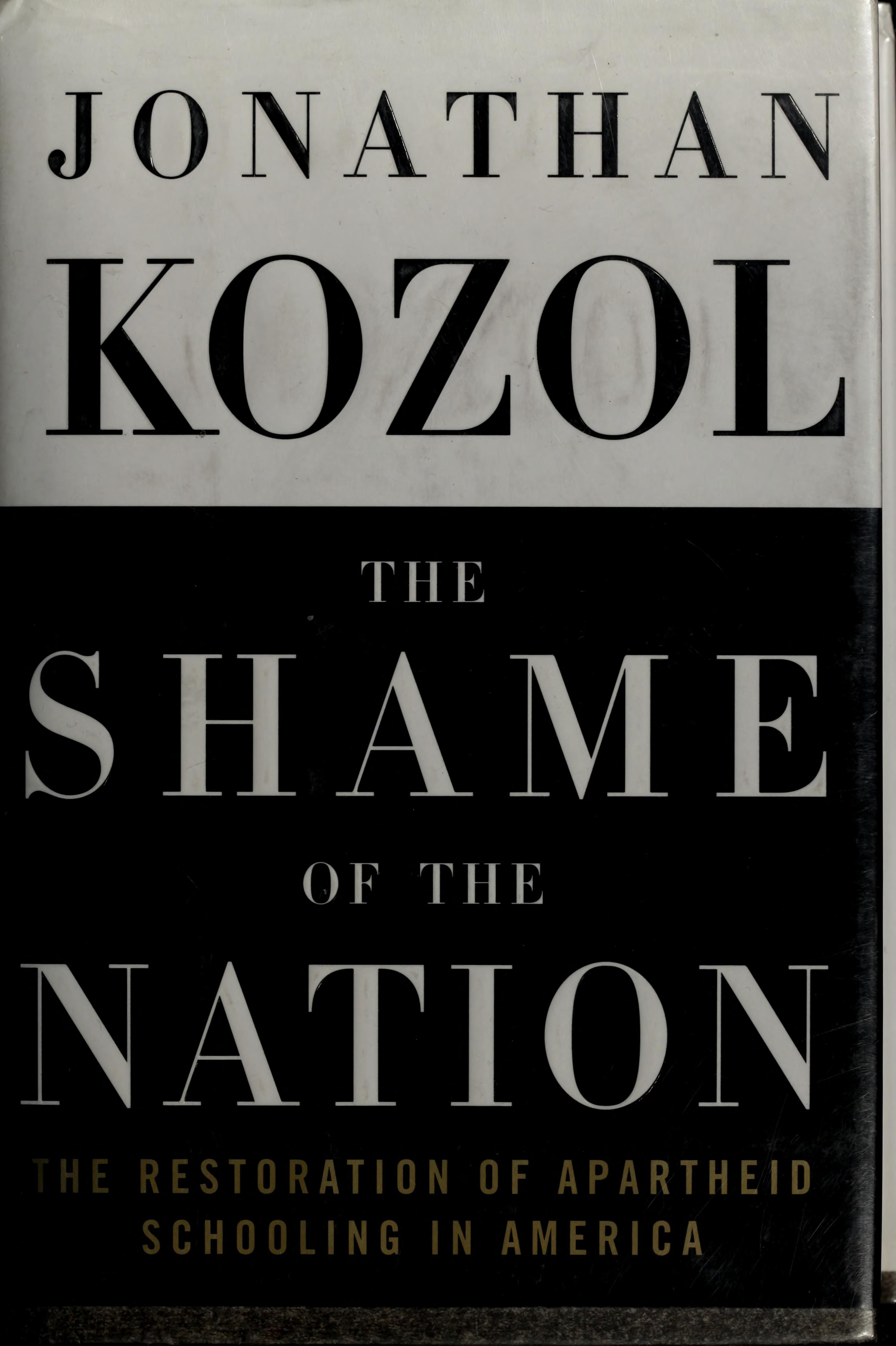 The shame of the nation cover
