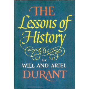 The Lessons of History cover