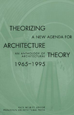 Theorizing a New Agenda for Architecture cover