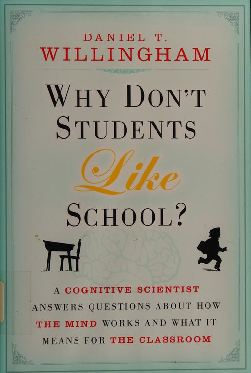 Why don't students like school? cover
