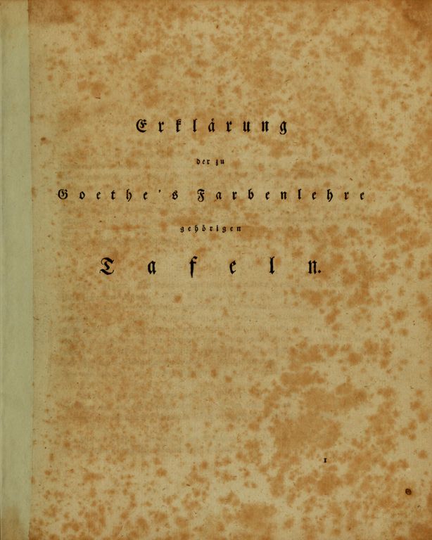 Zur Farbenlehre cover