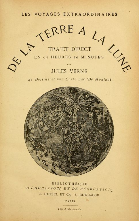 De la terre à la lune cover