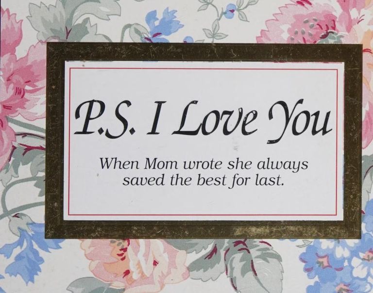 P. S. I Love You cover