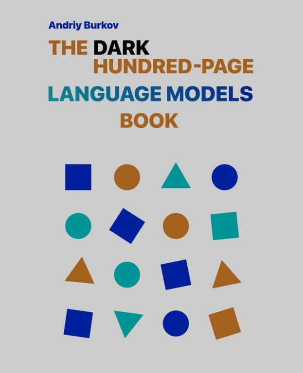 The Dark Hundred-Page Language Models Book cover