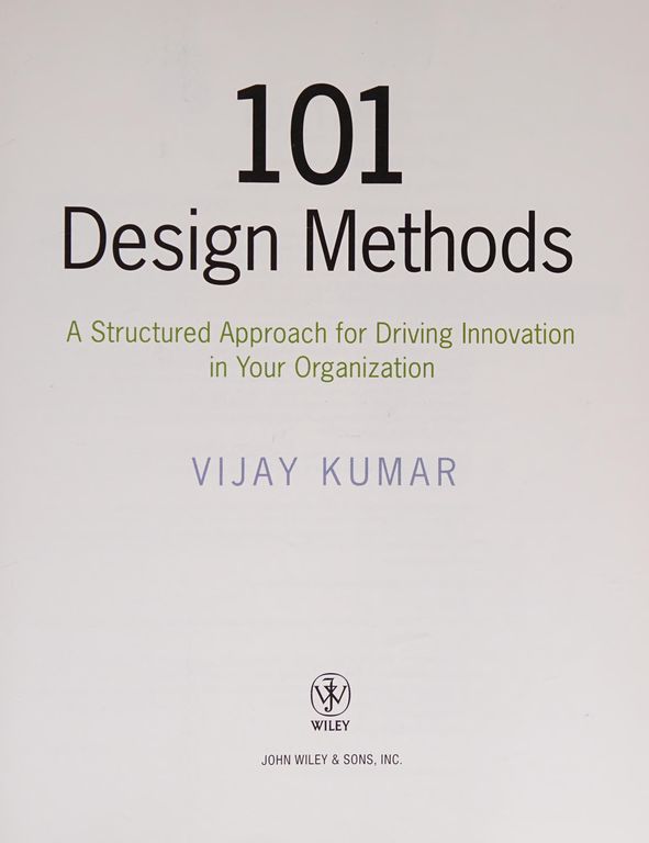 101 design methods cover