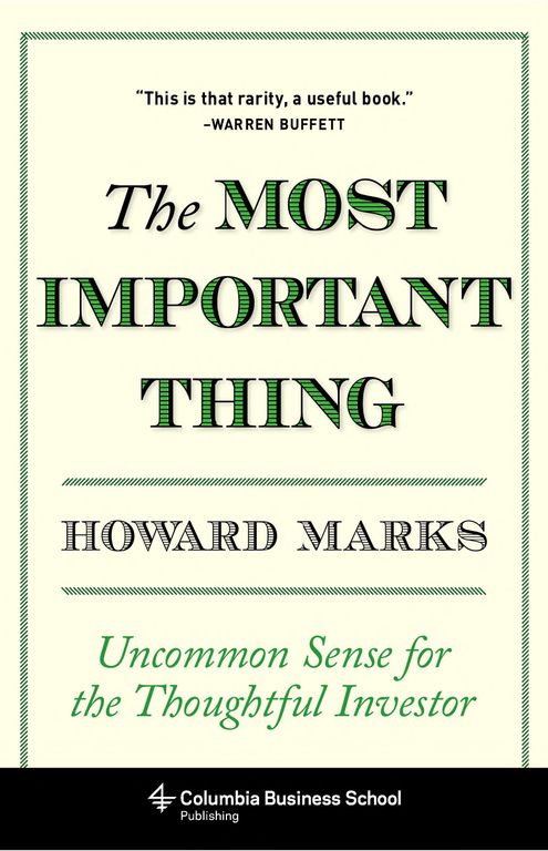 The most important thing cover