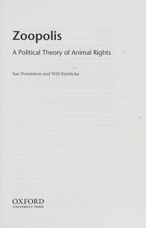Zoopolis cover