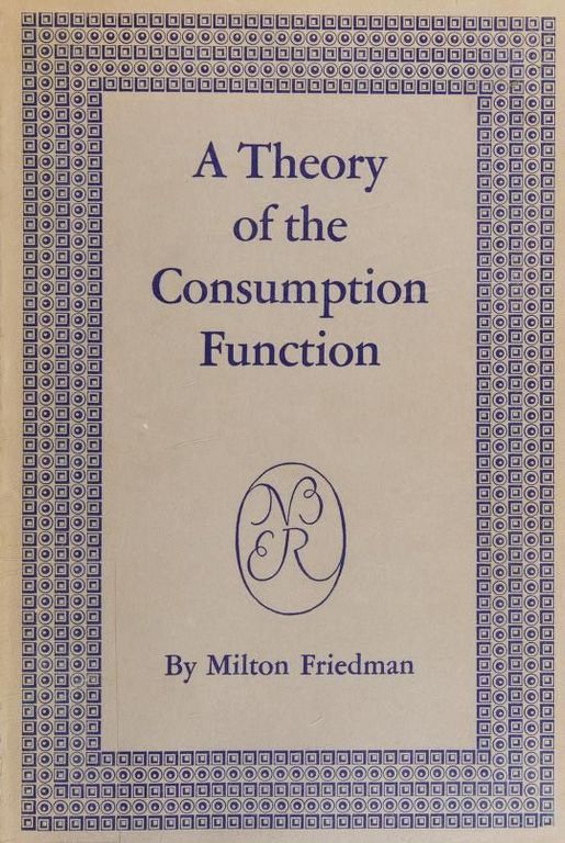 A Theory of the Consumption Function cover