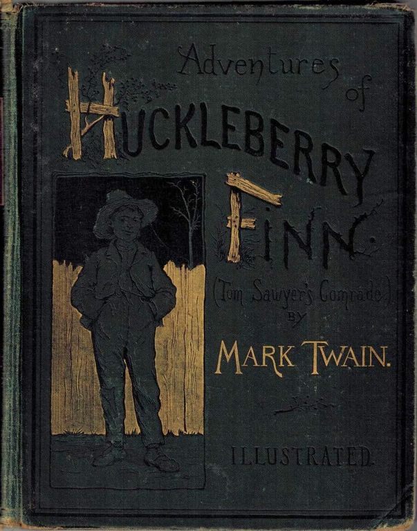 Adventures of Huckleberry Finn 封面
