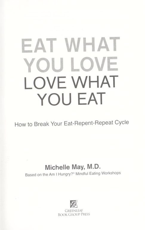 Eat what you love cover
