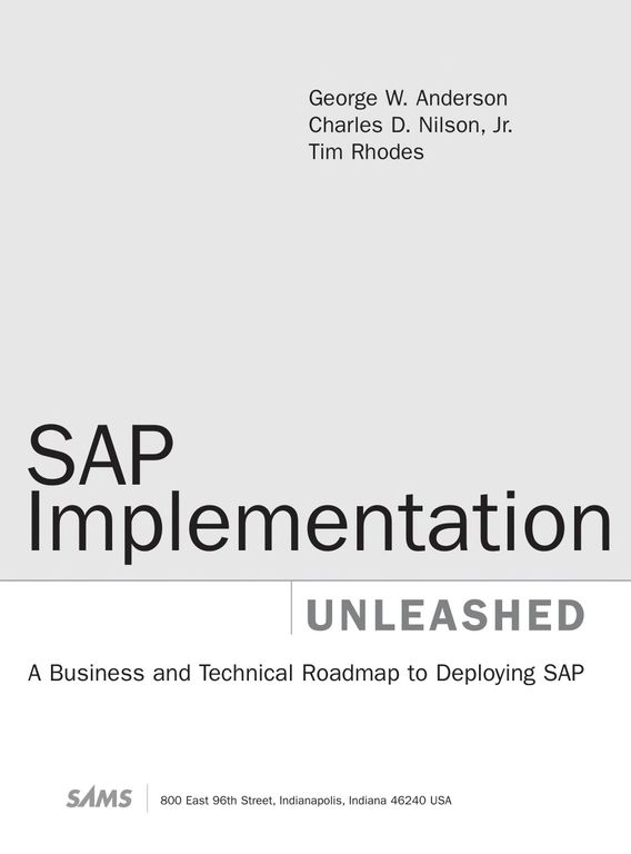 SAP implementation unleashed cover