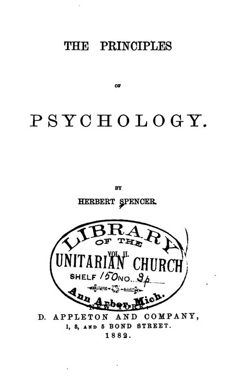 The principles of psychology cover