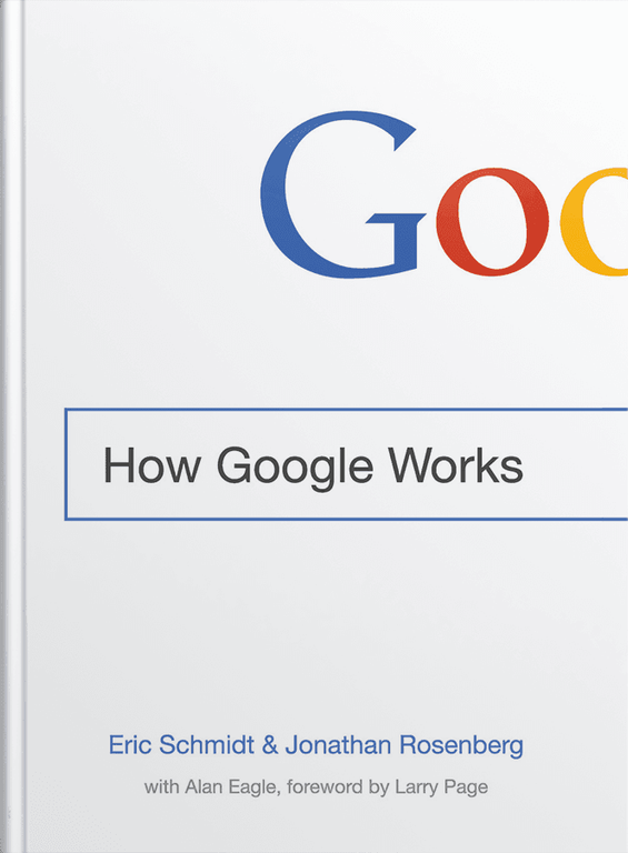 How Google Works cover