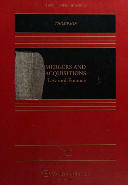 Mergers and Acquisitions cover