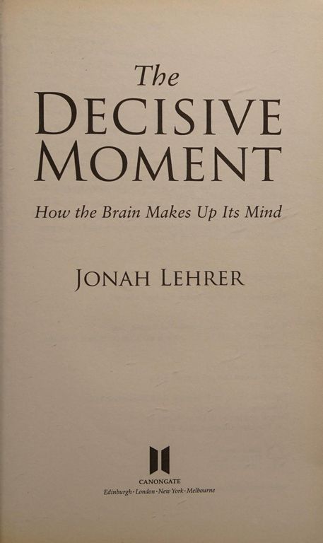 The Decisive Moment cover