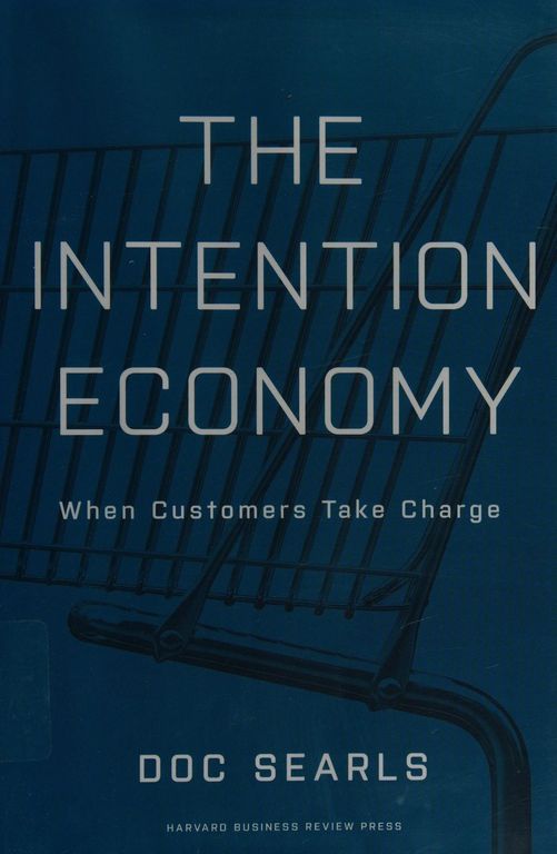 The intention economy cover