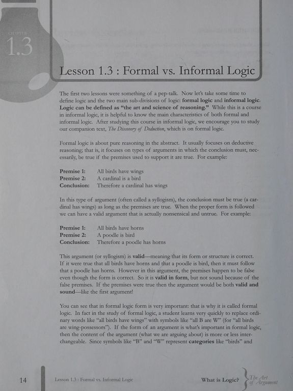 The art of argument cover