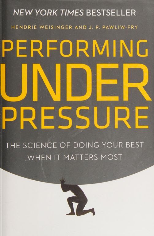Performing under pressure cover