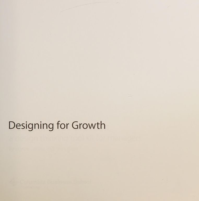 Designing for growth cover