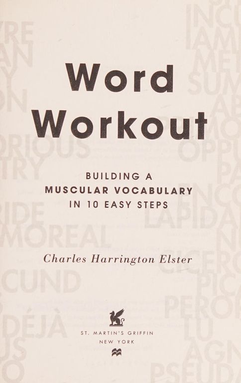 Word Workout cover