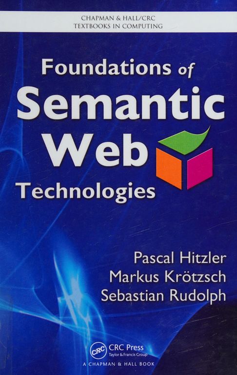 Foundations of Semantic Web technologies cover