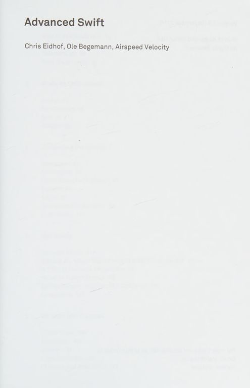 Advanced Swift cover