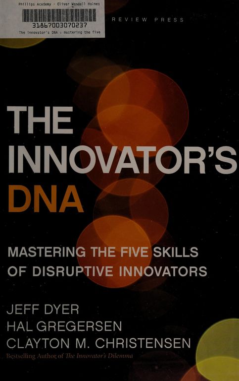 The innovator's DNA 封面