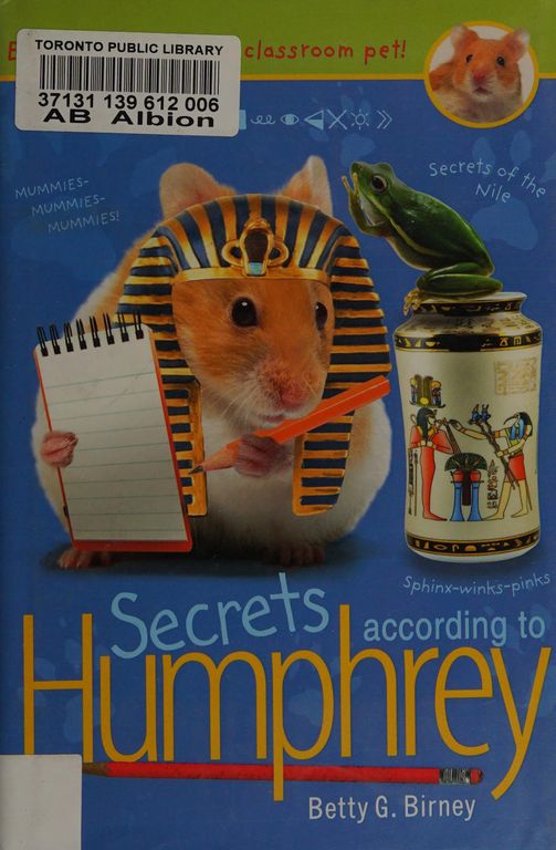 Secrets according to Humphrey cover