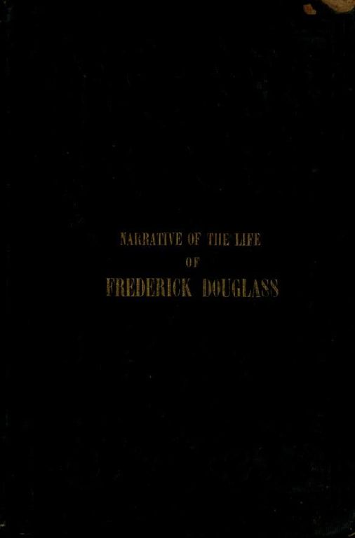 Narrative of the life of Frederick Douglass cover