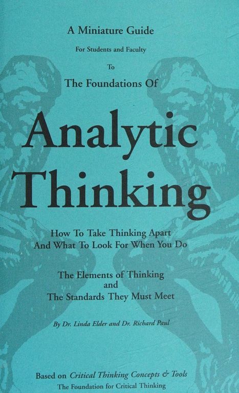 The thinker's guide to analytic thinking cover