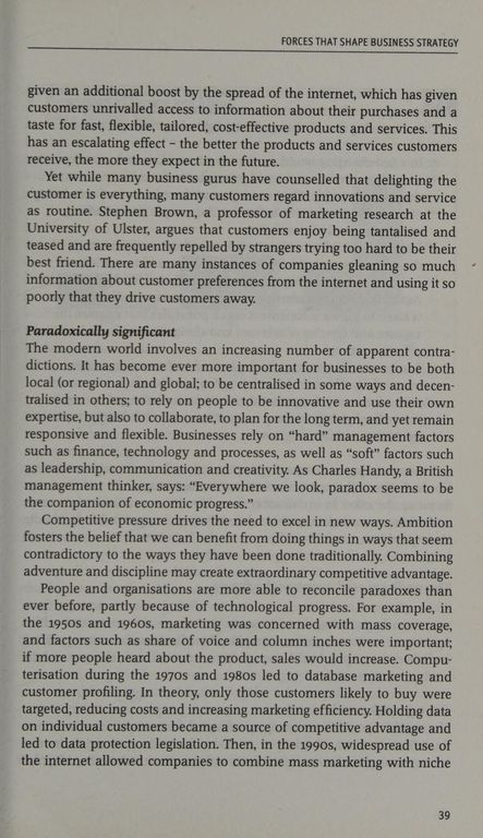 Business strategy cover