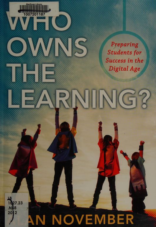 Who owns the learning? cover