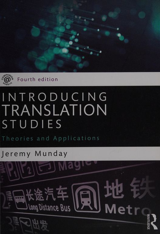 Introducing translation studies cover