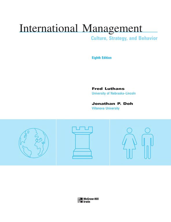 International management cover