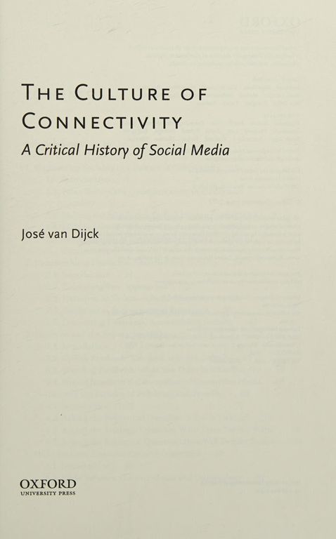 The culture of connectivity cover