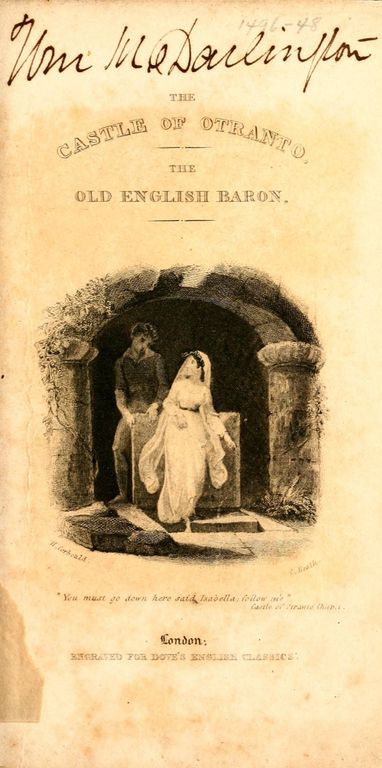 The Castle of Otranto cover