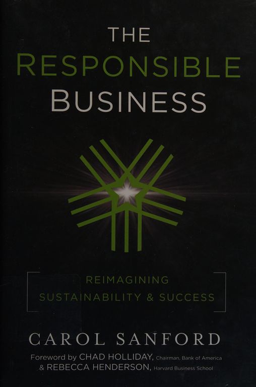 The responsible business cover