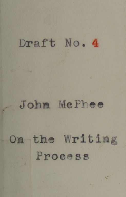 Draft no. 4 cover