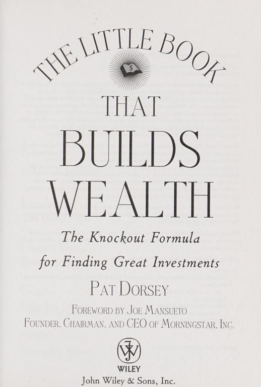 The little book that builds wealth cover