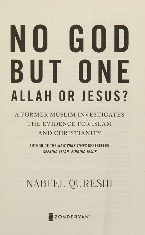 No God but one cover