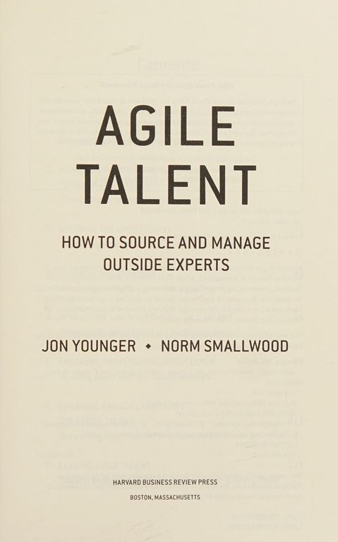 Agile talent cover