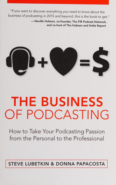 The Business of Podcasting cover