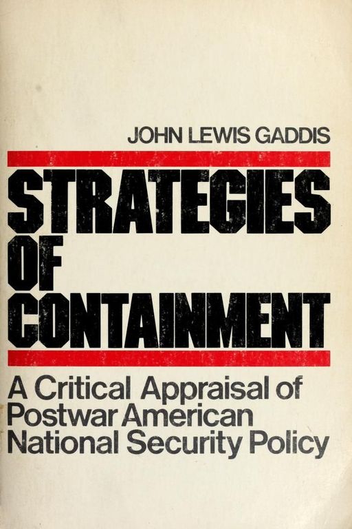 Strategies of containment cover