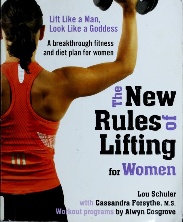 The new rules of lifting for women cover