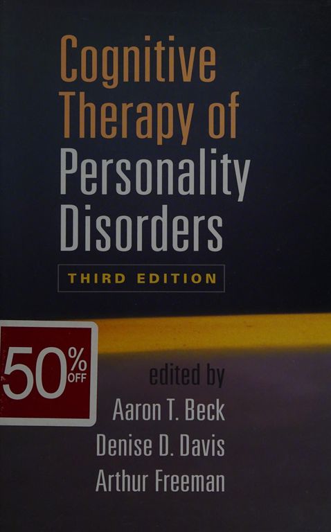 Cognitive Therapy of Personality Disorders, Third Edition cover