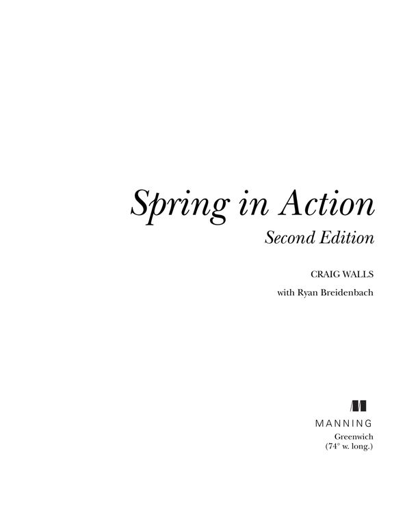Spring in action 封面