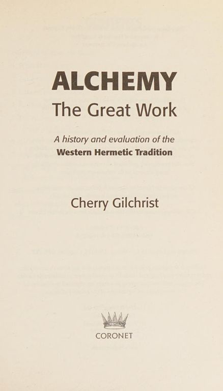 Alchemy cover