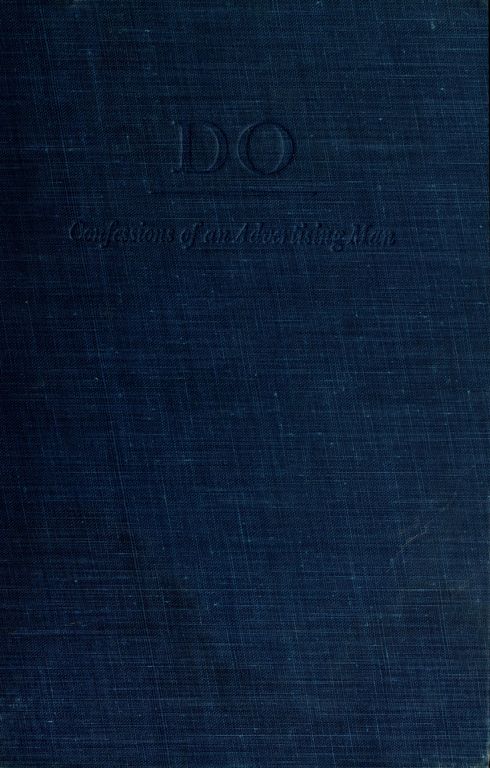 Confessions of an advertising man cover